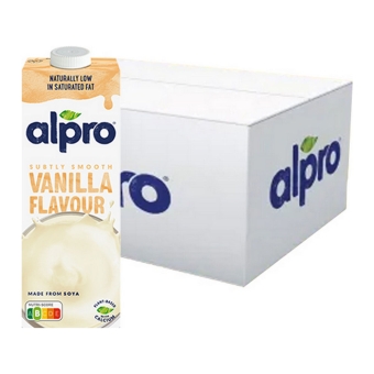Alpro - Sojadrink Vanille - 4x 1ltr