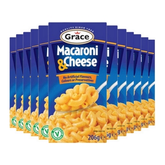 Grace - Macaroni & Cheese - 12x 206g