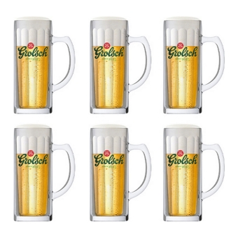 Grolsch - Bierkrug 500ml - 6 stück