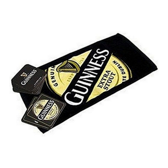 Guinness - Bar Handtuch & Bierdeckel