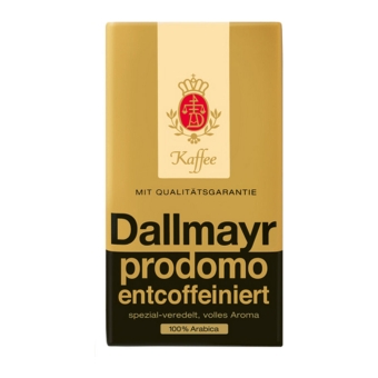 Dallmayr - Prodomo entcoffeiniert Gemahlener Kaffee - 12x 500g
