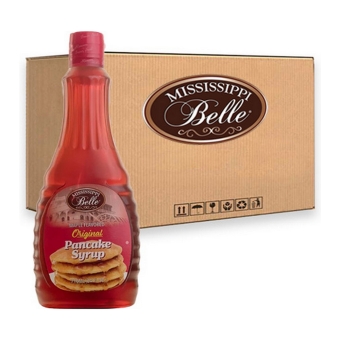 Mississippi Belle - Pancake Syrup Maple Flavored - 12x 710ml
