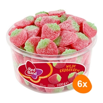 Red Band - Wilde Erdbeeren - 6x 100er