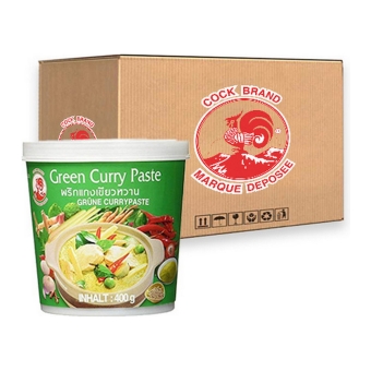 Cock Brand - Grüne Currypaste - 24x 400g