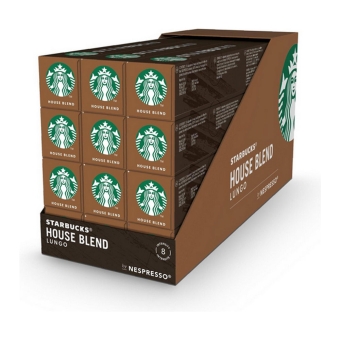Starbucks - House Blend Medium Roast by Nespresso - 12x 10 Kapseln