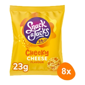 Snack a Jacks - Reiswaffeln Cheese - 8x 23g