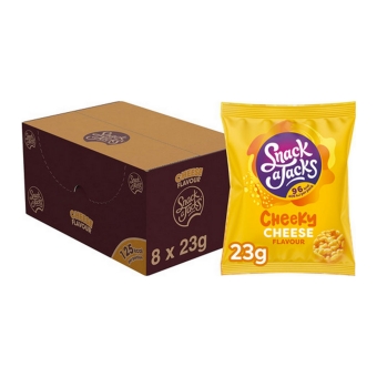 Snack a Jacks - Reiswaffeln Cheese - 8x 23g