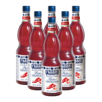 Fabbri - Mixybar Bitter Sirup - 6x 1ltr