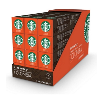 Starbucks - Single Origin Colombia Medium Roast by Nespresso - 12x 10 Kapseln