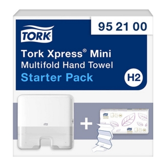 Tork - Papierhandtuch Xpress Mini-spender H2 Starter-Set (95 21 00)