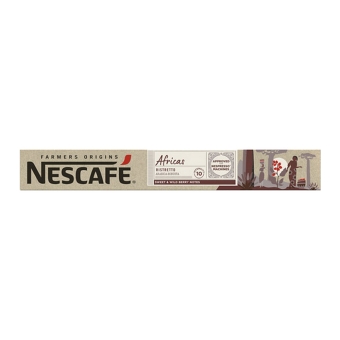 Nescafé - Farmers Origins Africas Ristretto - 10 Kapseln