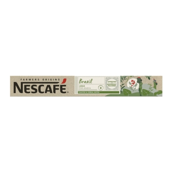 Nescafé - Farmers Origins Brazil Lungo - 10 Kapseln
