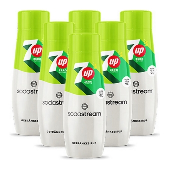 SodaStream - 7UP Zero Sirup - 6x 440ml