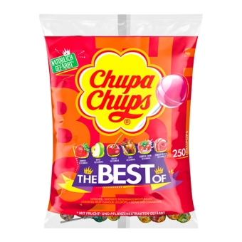 Chupa Chups - Lutscher The Best Of (Nachfüllbeutel) - 250er