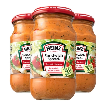 Heinz - Sandwich Spread Tomate Frühlingszwiebel - 3x 303g