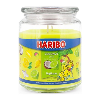 Haribo - Duftkerze Coconut Lime - 510g