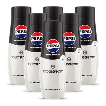 SodaStream - Pepsi Zero Sirup - 6x 440ml