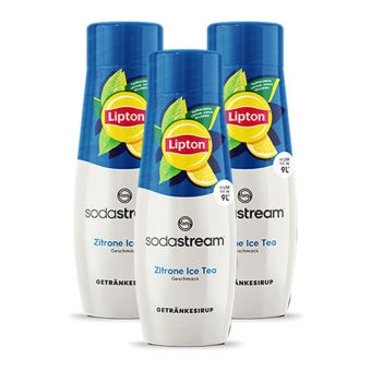 SodaStream - Lipton Ice Tea Zitrone Sirup - 3x 440ml