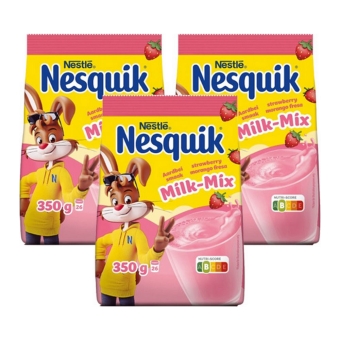 Nesquik - Milk-Mix Erdbeer - 3x 350g