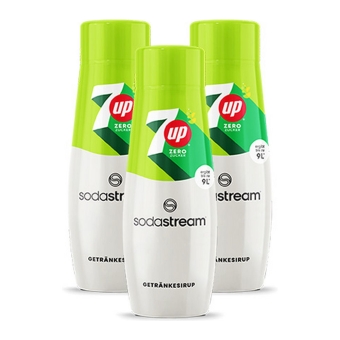 SodaStream - 7UP Zero Sirup - 3x 440ml