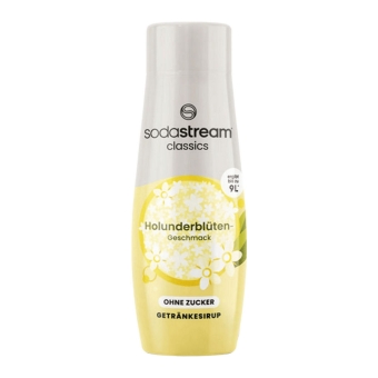 Sodastream - Holunderblüte ohne Zucker Sirup - 3x 440ml