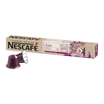 Nescafé - Farmers Origins India Espresso - 12x 10 Kapseln