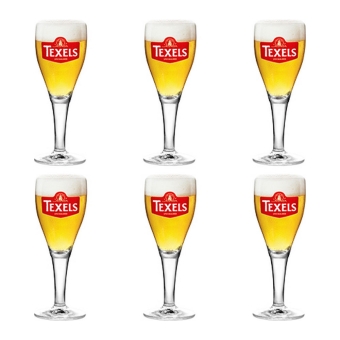 Texels - Bierglas auf Fuß 300ml - 6 Stück