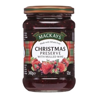 Mackays - christmas Preserve With Mulled Wine - 340g