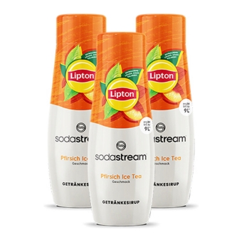 SodaStream - Lipton Ice Tea Pfirsich Sirup - 3x 440ml