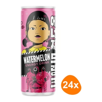 Squid Game - Energy Drink Watermelon - 24x 250ml