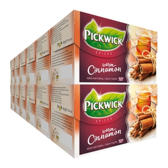 Pickwick - Spices Warm Cinnamon Schwarzer Tee - 12x 20 Teebeutel
