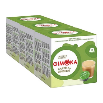 Gimoka - Caffee' al ginseng - 3x 16 Kapseln