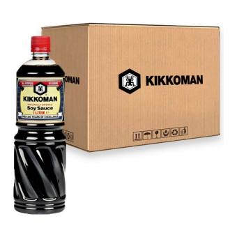 Kikkoman - Sojasauce - 6x 1 ltr