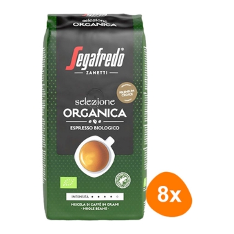 Segafredo - Selezione Organica Bohnen - 8x 1kg
