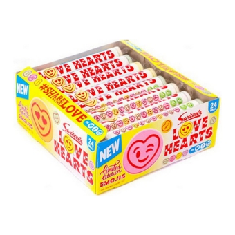 Swizzels – Giant Love Hearts – 24 x 38 Gramm