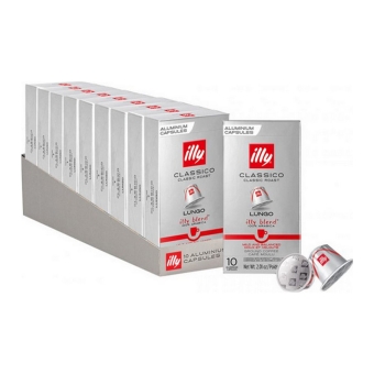 Illy - Classico Lungo Kaffeekapseln - 10x 10 Kapseln