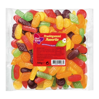 Red Band - Fruchtgummi Assortie - 12x 500g