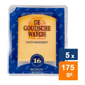 De Goudsche Waegh - Gereifter Käse 48+ (Scheiben) - 5x 175gr