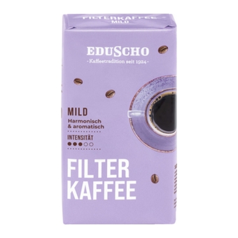 Eduscho - Filterkaffee Mild - 12x 500g