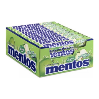 Mentos - Grüner Apfel - 40 Rollen