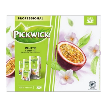 Pickwick - Prof White& Green Tea Jasmine& Pas - 1,5g