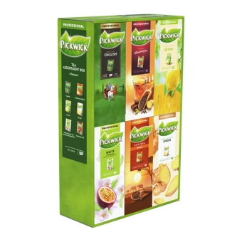 Pickwick - Professional Thee Assortiment Box 6 - Per stuk