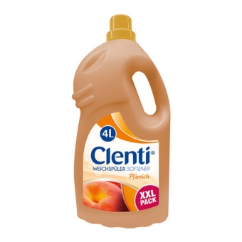 Clenti - Wasverzachter Perzik - 4x 4ltr