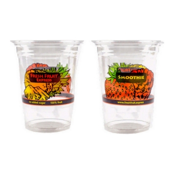 Fresh Fruit Express - Smoothiebeker RPET - 50x 400ml