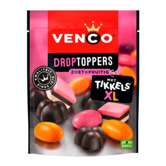 Venco - Droptoppers Fruitig - 10x 225g