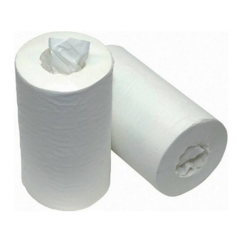 Mini - Poetsrol Coreless 1-lgs 120mtr - 11 stuks