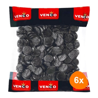 Venco - Münzen Lakritze - 6x 1kg