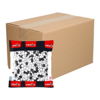 Venco - Schwarz und weiß Lakritz - 6x 1kg