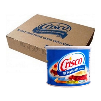 Crisco - All-Vegetable shortening (Pflanzenfett) - 12x 453g