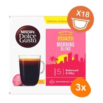 Dolce Gusto - Miami Morning blend - 3x 18 Kapseln